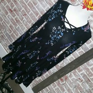 Floral Sweater Dress